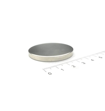 neodymium schijfmagneet 45x5 N35