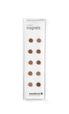 Trendform steely koperen magneten