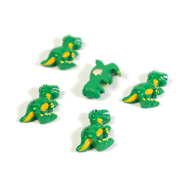 Grappige Dino magneten - set van 5 stuks